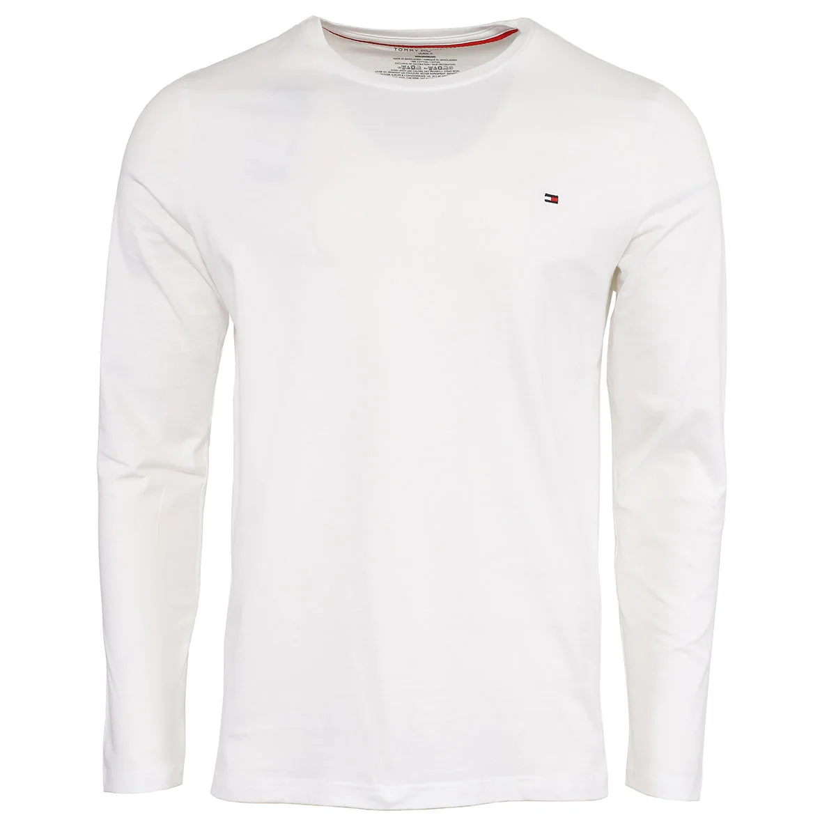 Image of Tommy Hilfiger Men's Core Flag Long Sleeve Crew