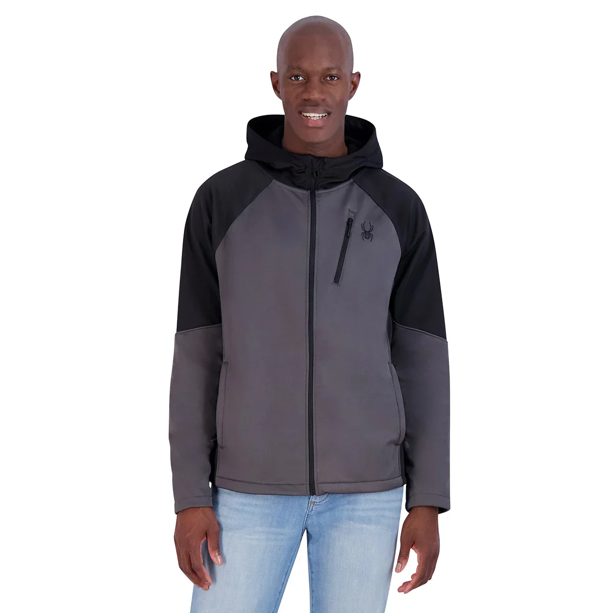 Image of Spyder Men's Mendoza Full Zip Softshell Jacket