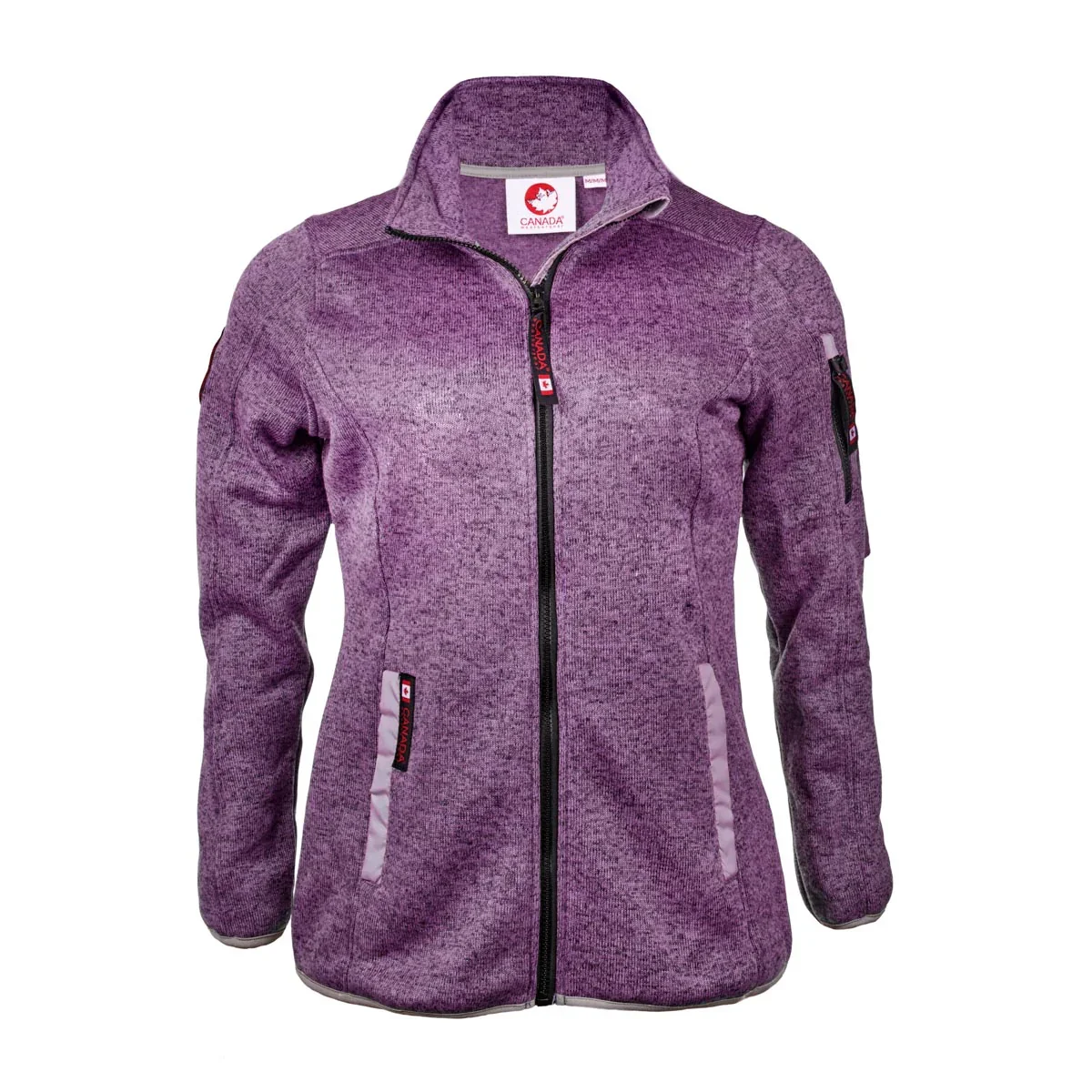 Image of Canada Weather Gear Women's Sweater Fleece Climb Jacket