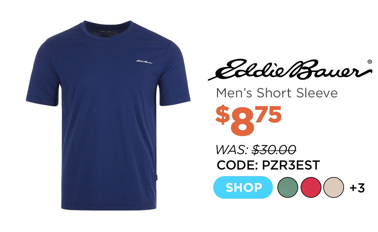 Eddie Bauer Men's Short Sleeve T-Shirt