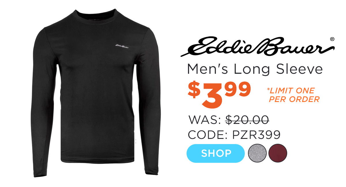 Eddie Bauer Men's Long Sleeve Tee