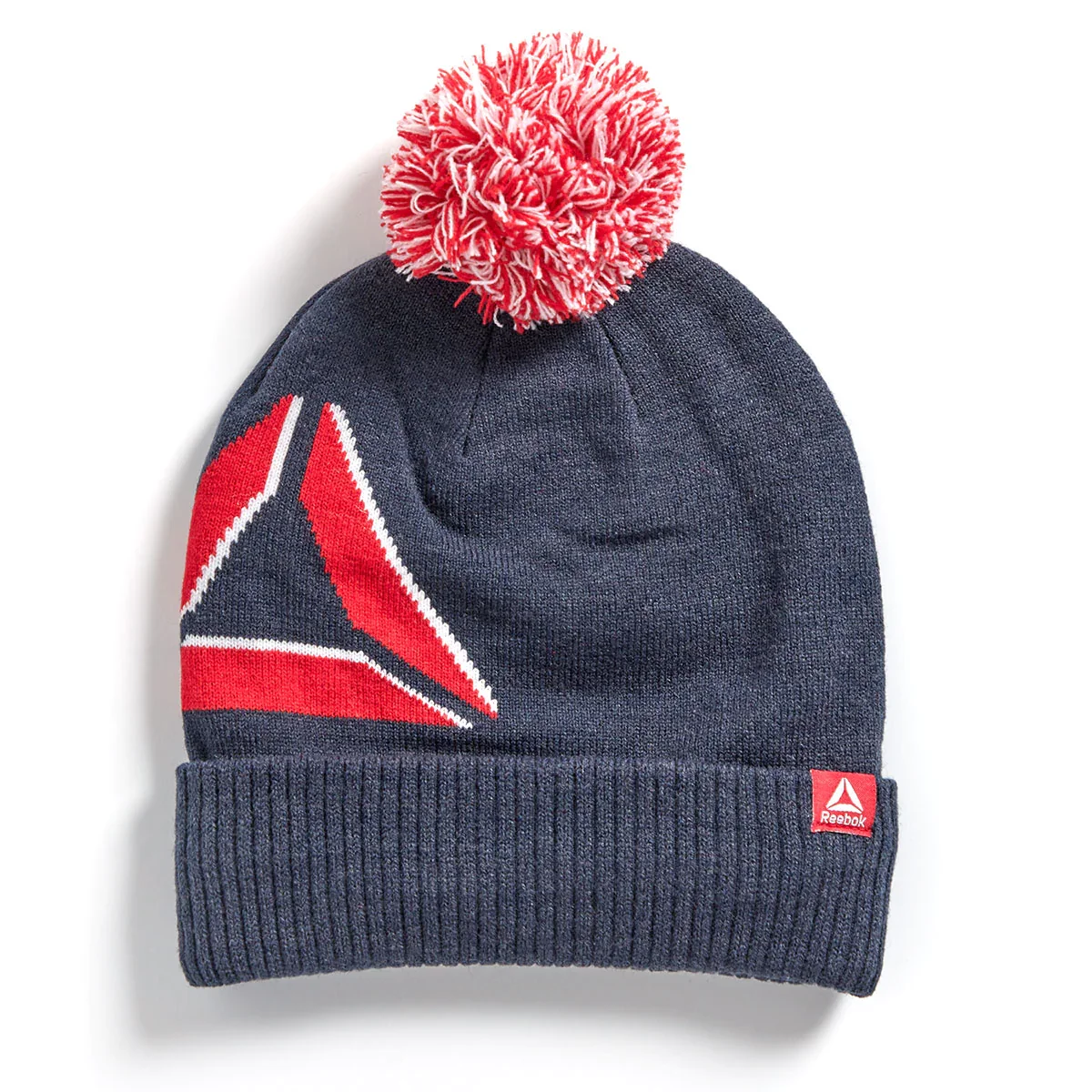 Image of Reebok Women's Logo Intarsia Pom Beanie