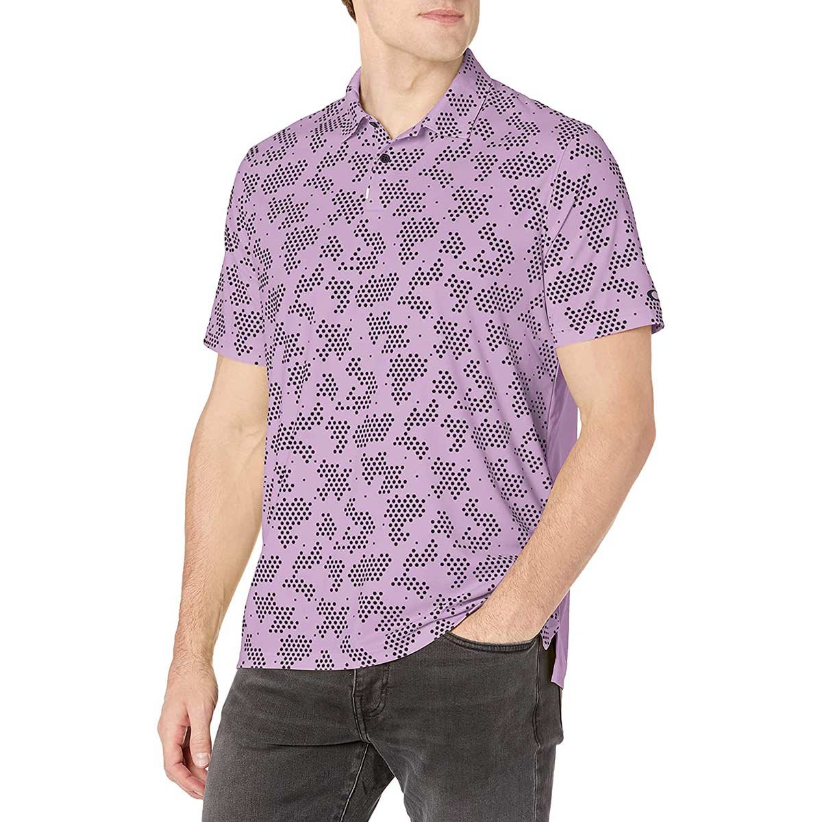 Image of Oakley Men's Hexcam Print RC Polo