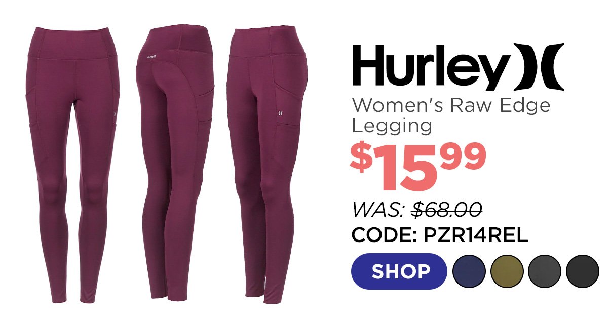 Hurley Women's Raw Edge Legging