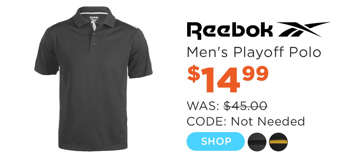 Reebok Men's Playoff Polo