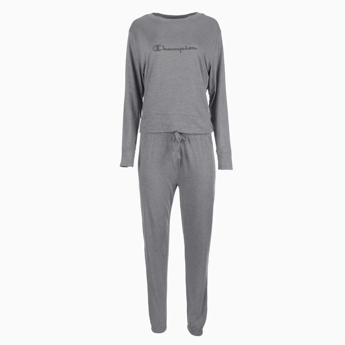 Image of Champion Women's Long Sleeve Top & Jogger Pants Pajama Set