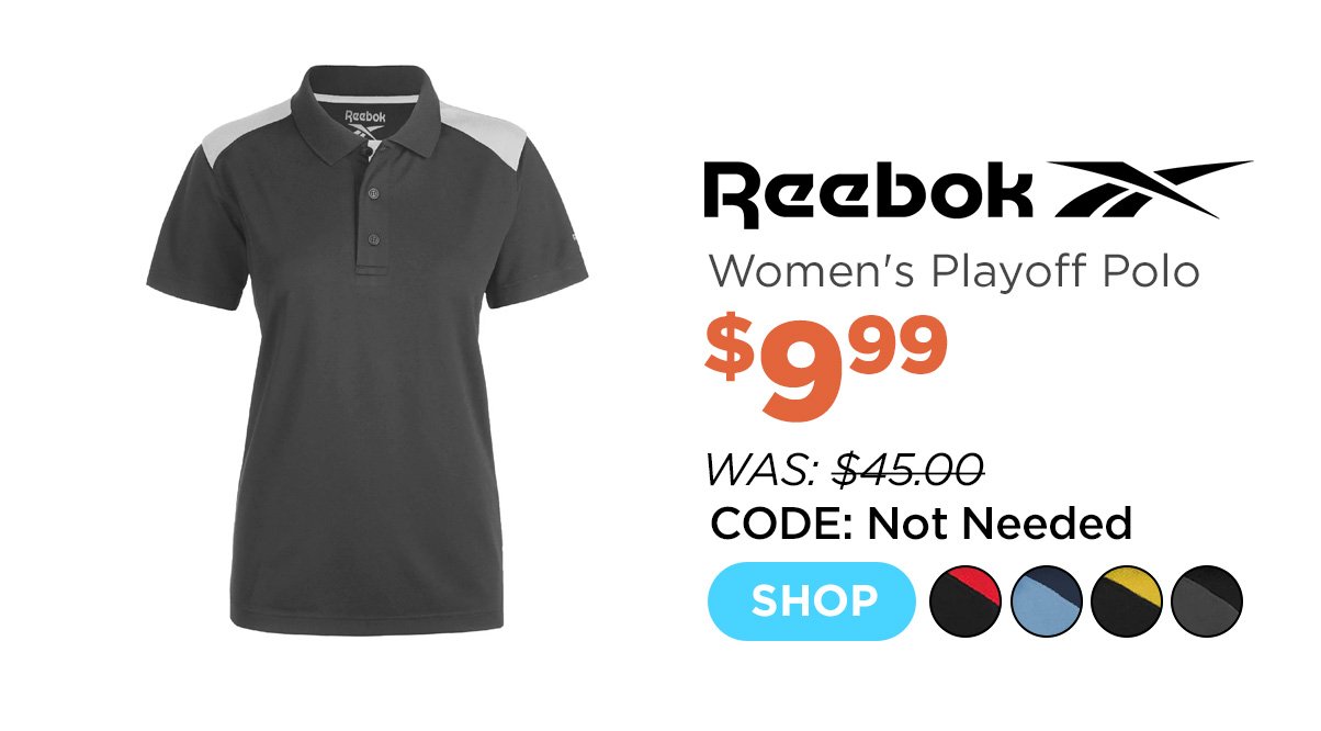 Reebok Women's Playoff Polo