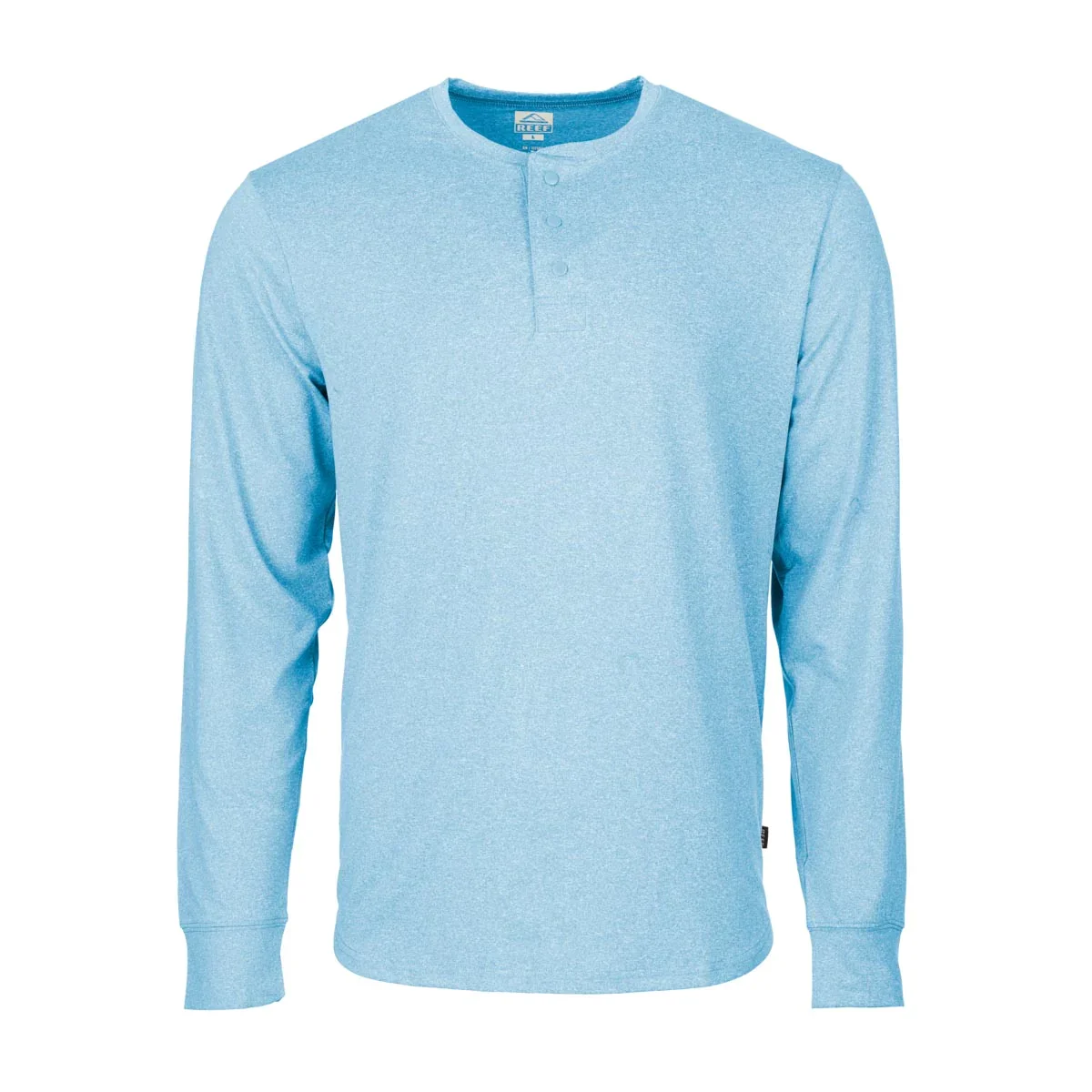 Image of Reef Men's Proof Henley Long Sleeve Shirt