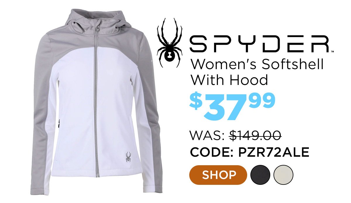 Spyder Women's Alyce Softshell Jacket With Hood