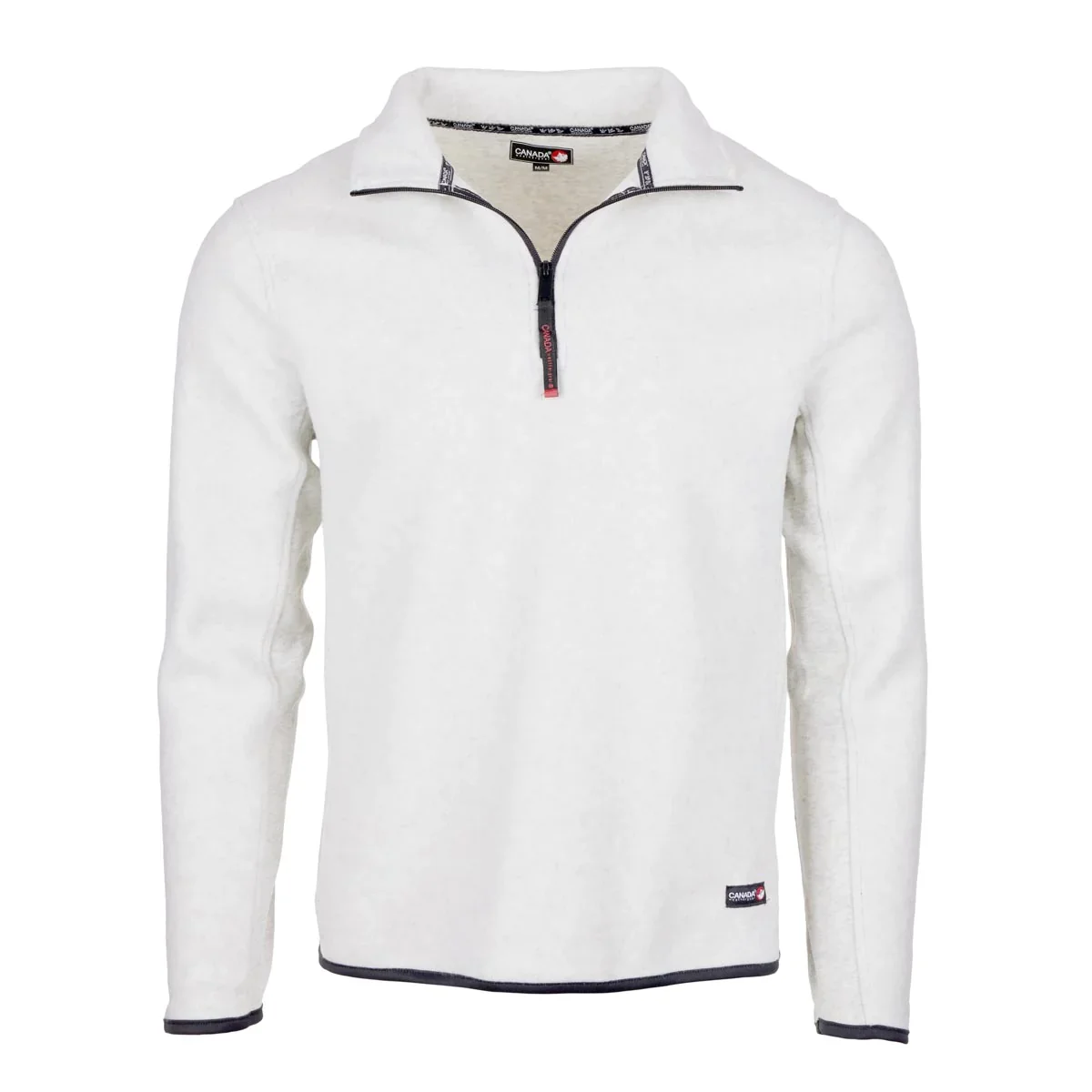 Image of Canada Weather Gear Men's Wool-Verton Reverse 1/4 Zip