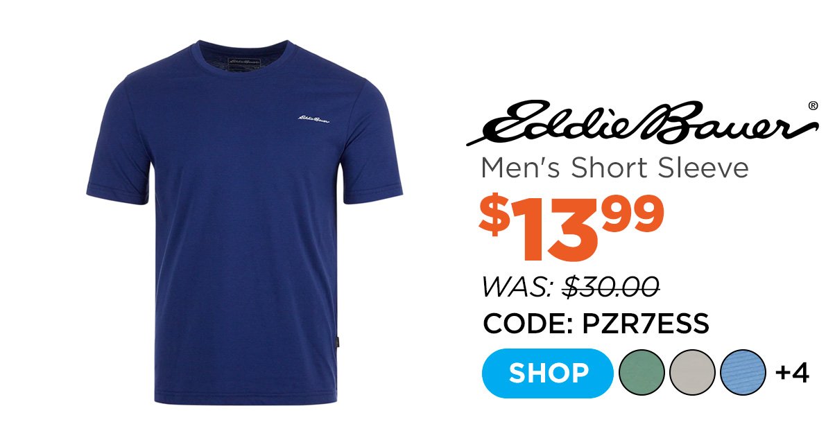 Eddie Bauer Men's Short Sleeve T-Shirt