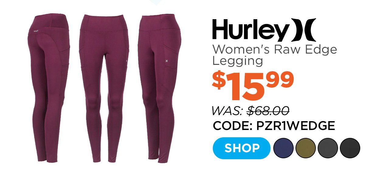 Hurley Women's Raw Edge Legging