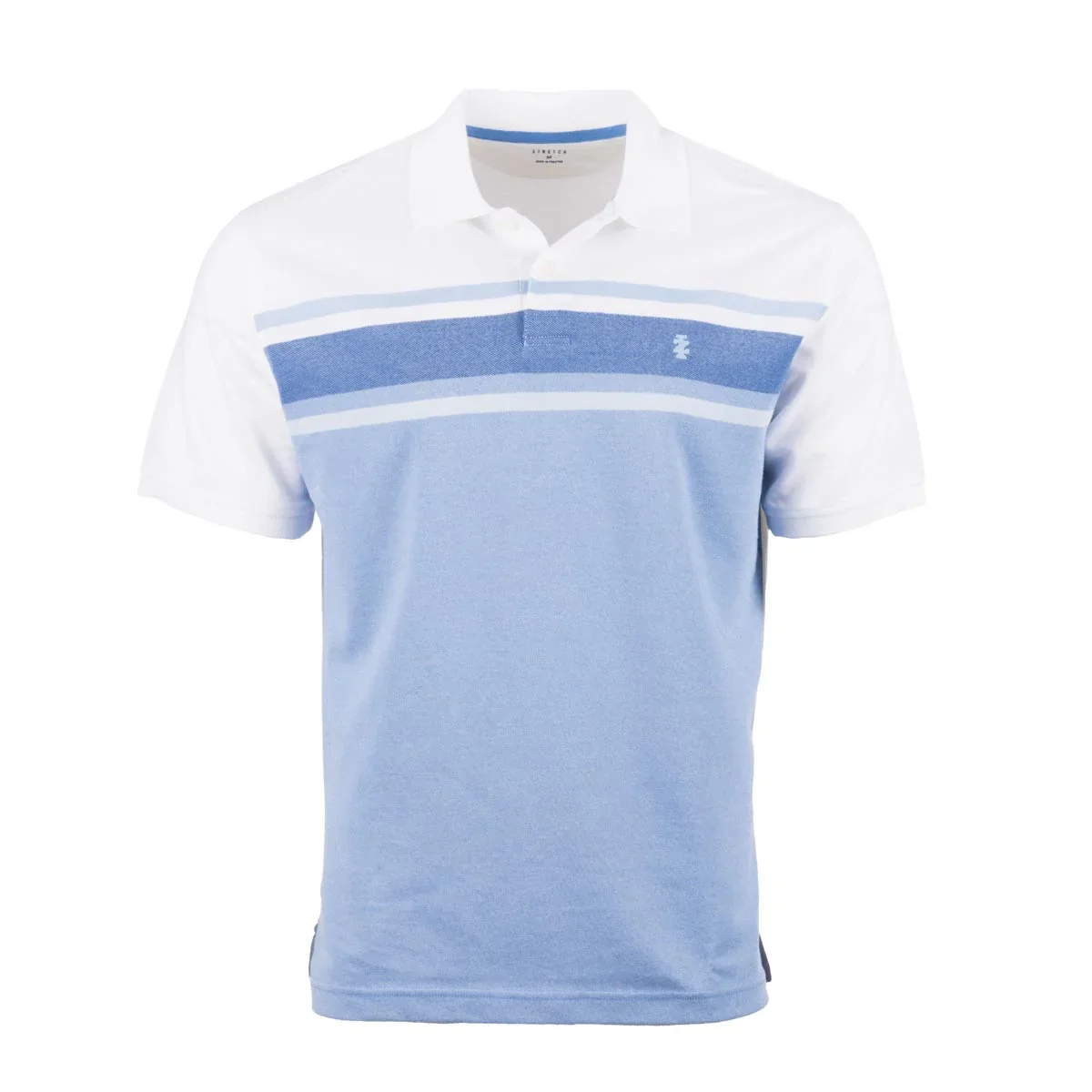 Image of IZOD Men's Advanced Perforated Stripe Polo