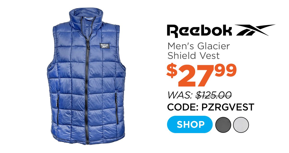 Reebok Men's Glacier Shield Vest