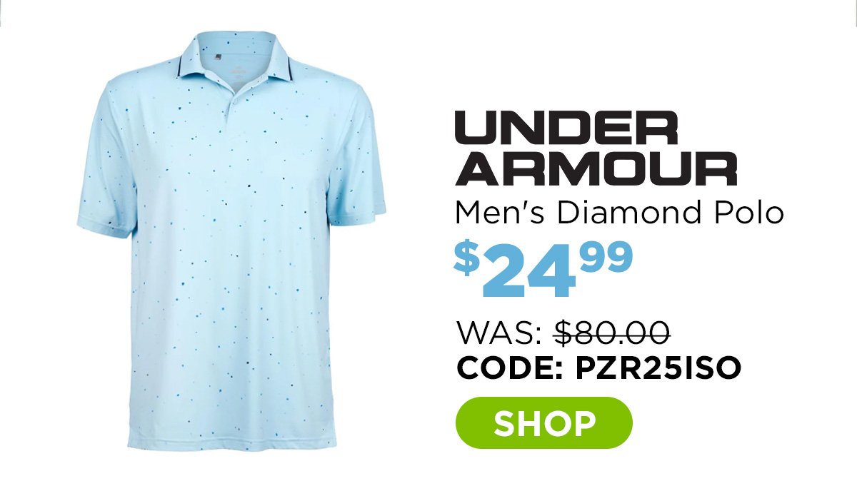 Under Armour Men's Iso-Chill Diamond Scatter Polo