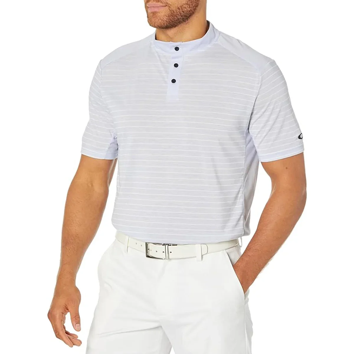 Image of Oakley Men's Fringe Stripe Polo