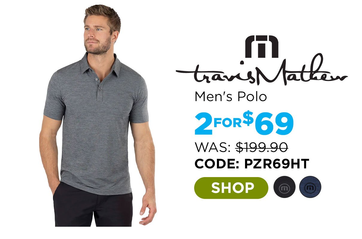 TravisMathew Men's Heating Up Polo