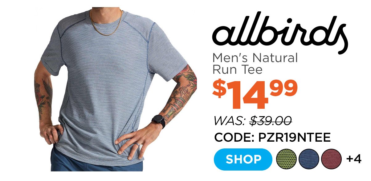 allbirds Men's Natural Run Tee