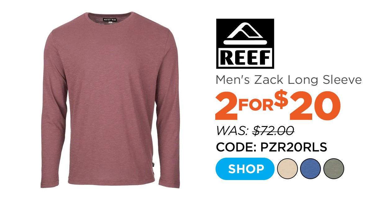 Reef Men's Zack Long Sleeve Shirt