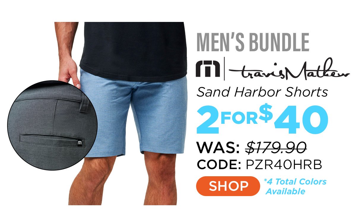 TravisMathew Men's Sand Harbor Shorts