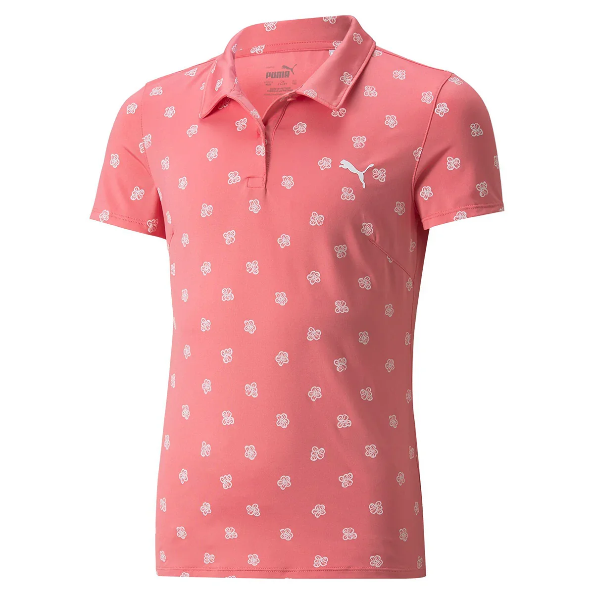 Image of PUMA Girl's MATTR Hibiscus Polo