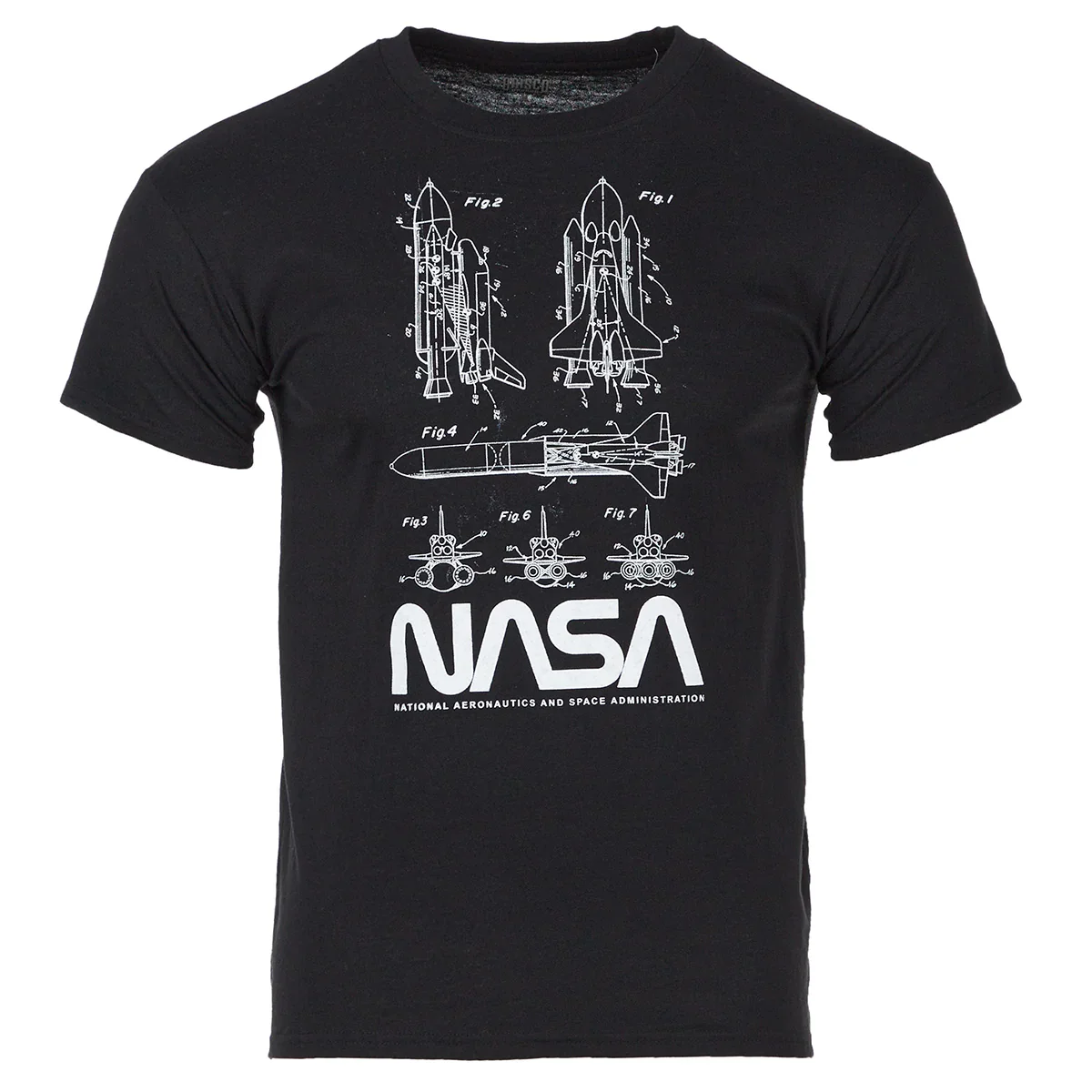 Image of Men's NASA Schematics T-Shirt