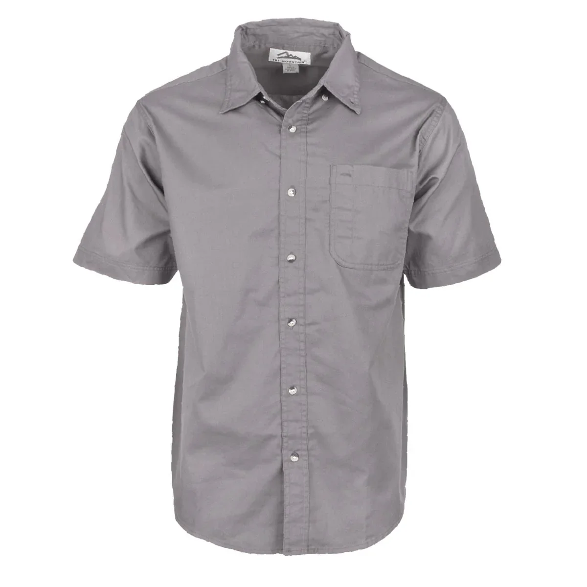 Image of Tri-Mountain Men's Recruit Short Sleeve Twill Shirt