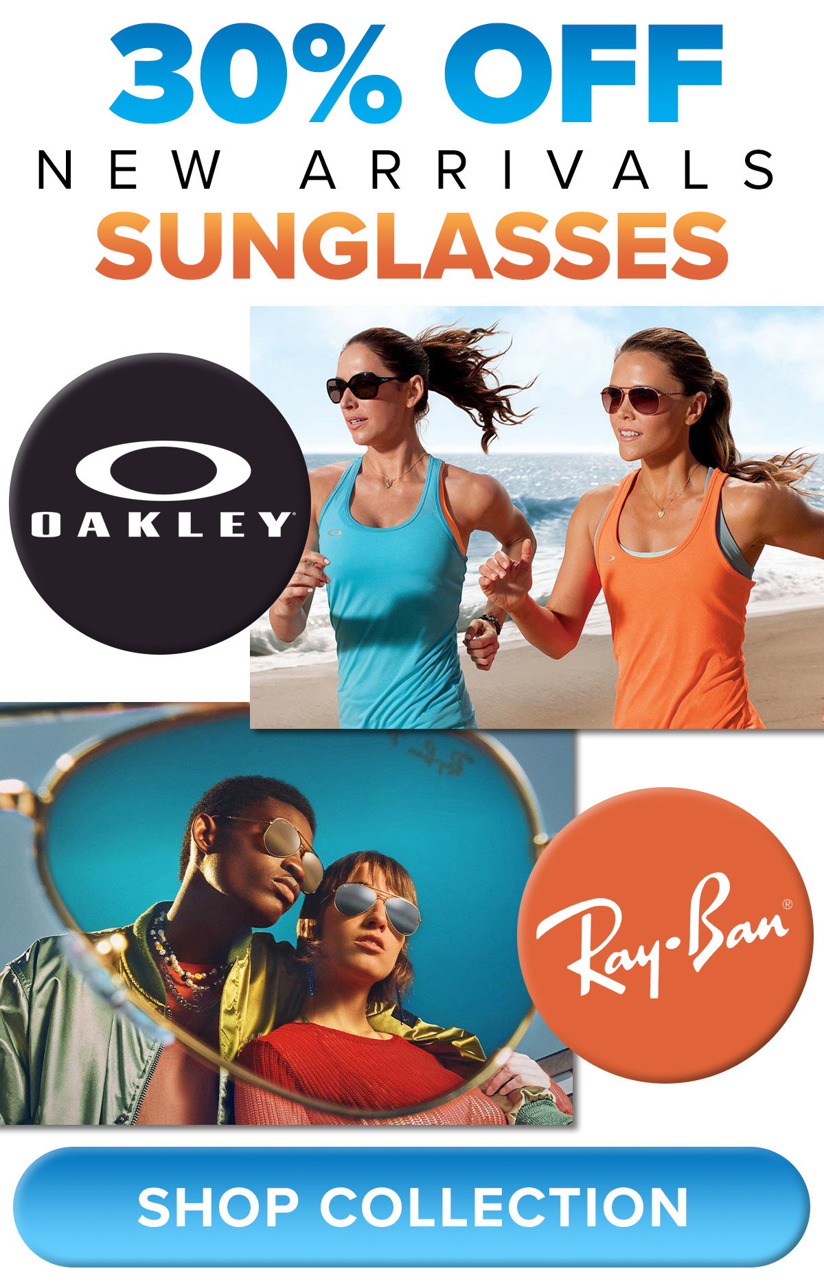 Shop Oakley/Ray-Ban New Arrivals