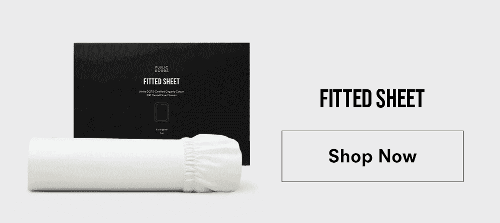 Fitted Sheet. Shop Now