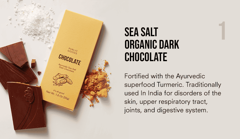 Sea Salt Organic Dark Chocolate