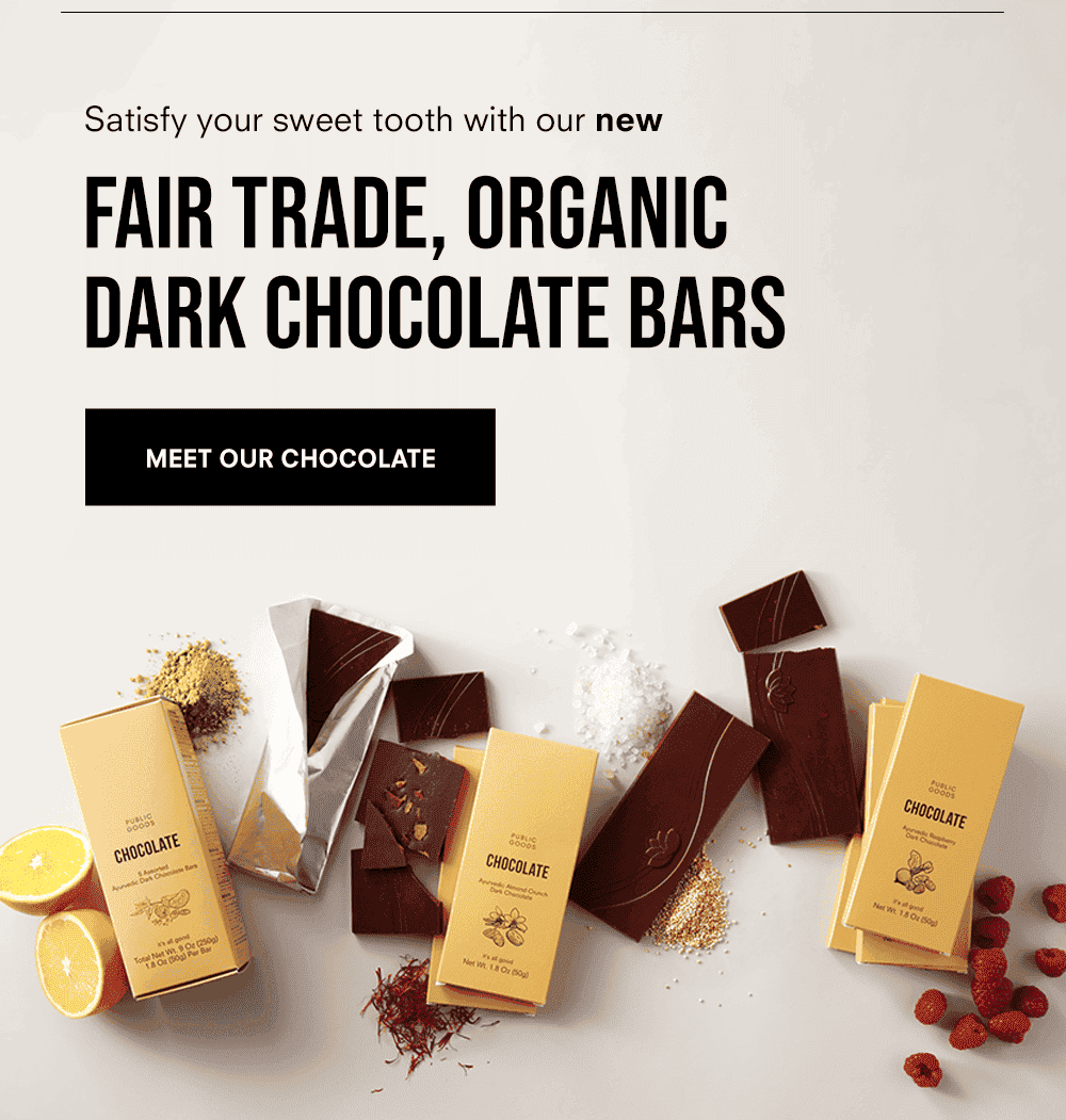 Satisfy your sweet tooth with our new Fair Trade, Organic Dark Chocolates. Meet Our Chocolate