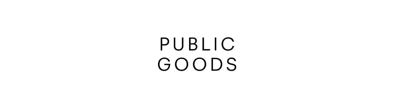 Public Goods logo