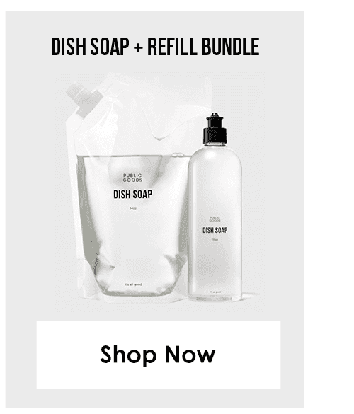 Dish Soap + Refill Bundle