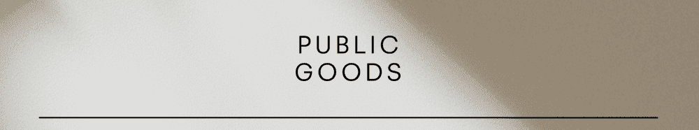 Public Goods