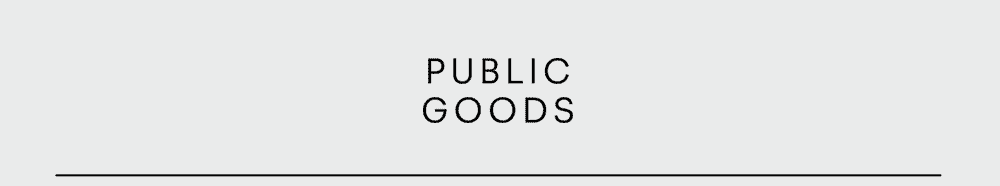 Public Goods