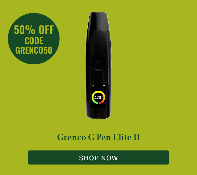 GRENCO SCIENCE G PEN ELITE II VAPORIZER FOR CONCENTRATES