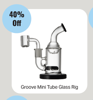 Groove Mini Tube Glass Rig