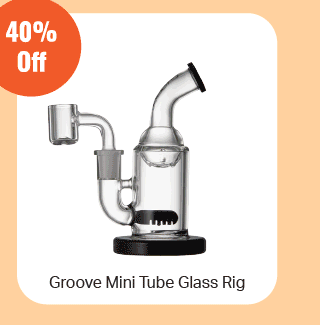 Groove Mini Tube Glass Rig