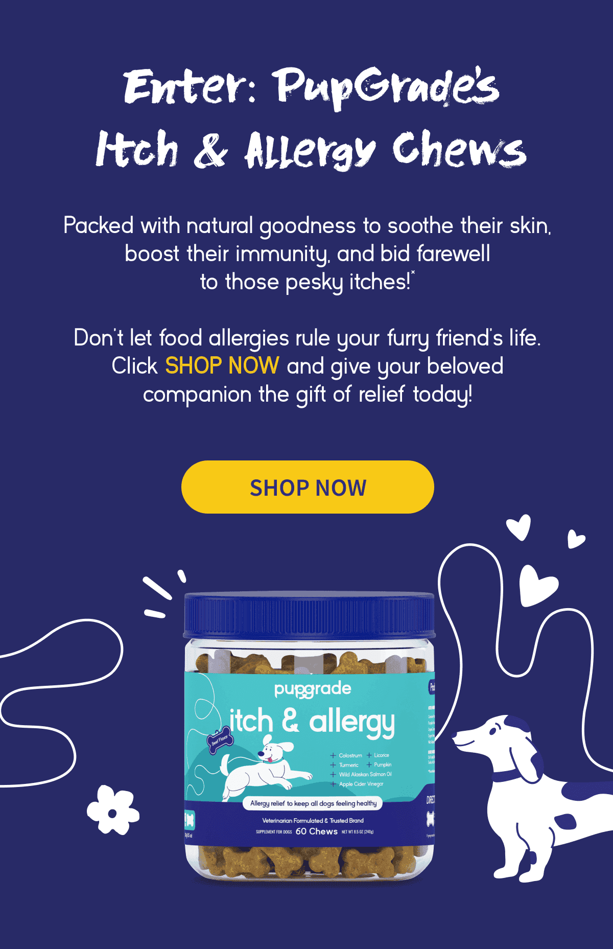 Enter: Itch & Allergy chews