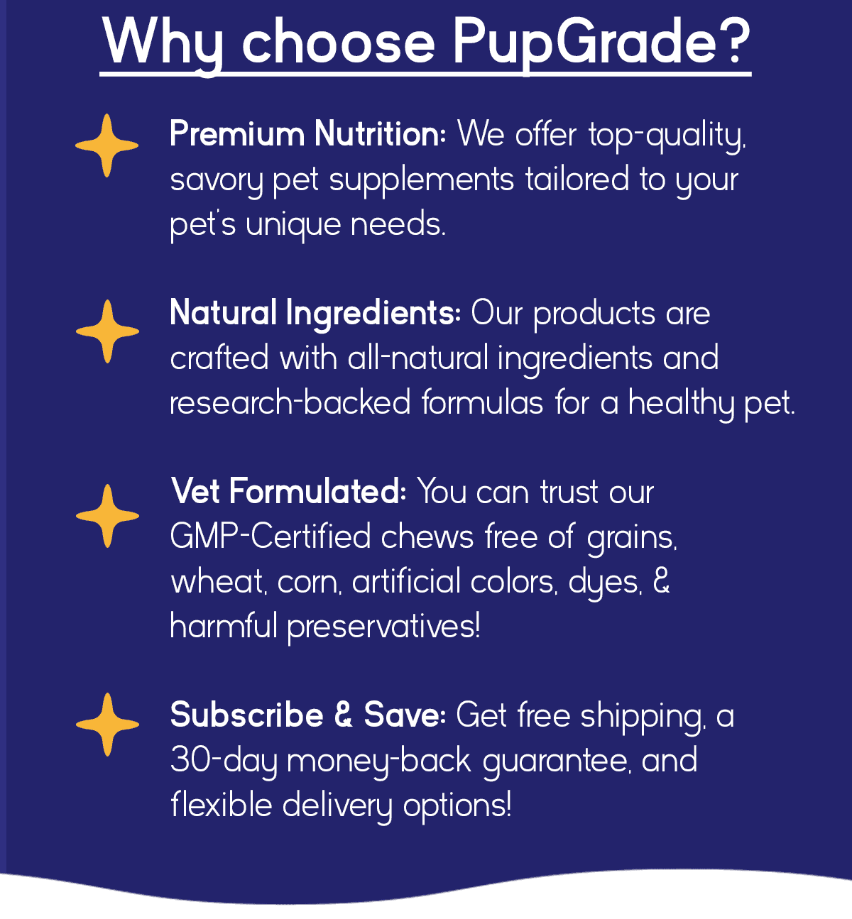 Why Choose PupGrade