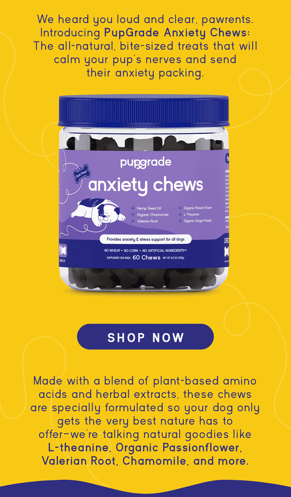 PupGrade Anxiety Chews