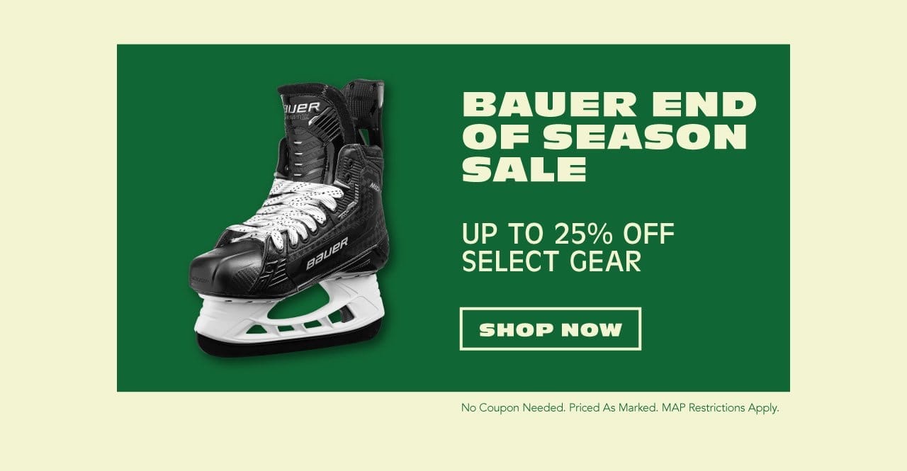 Shop Bauer End Of Season Savings