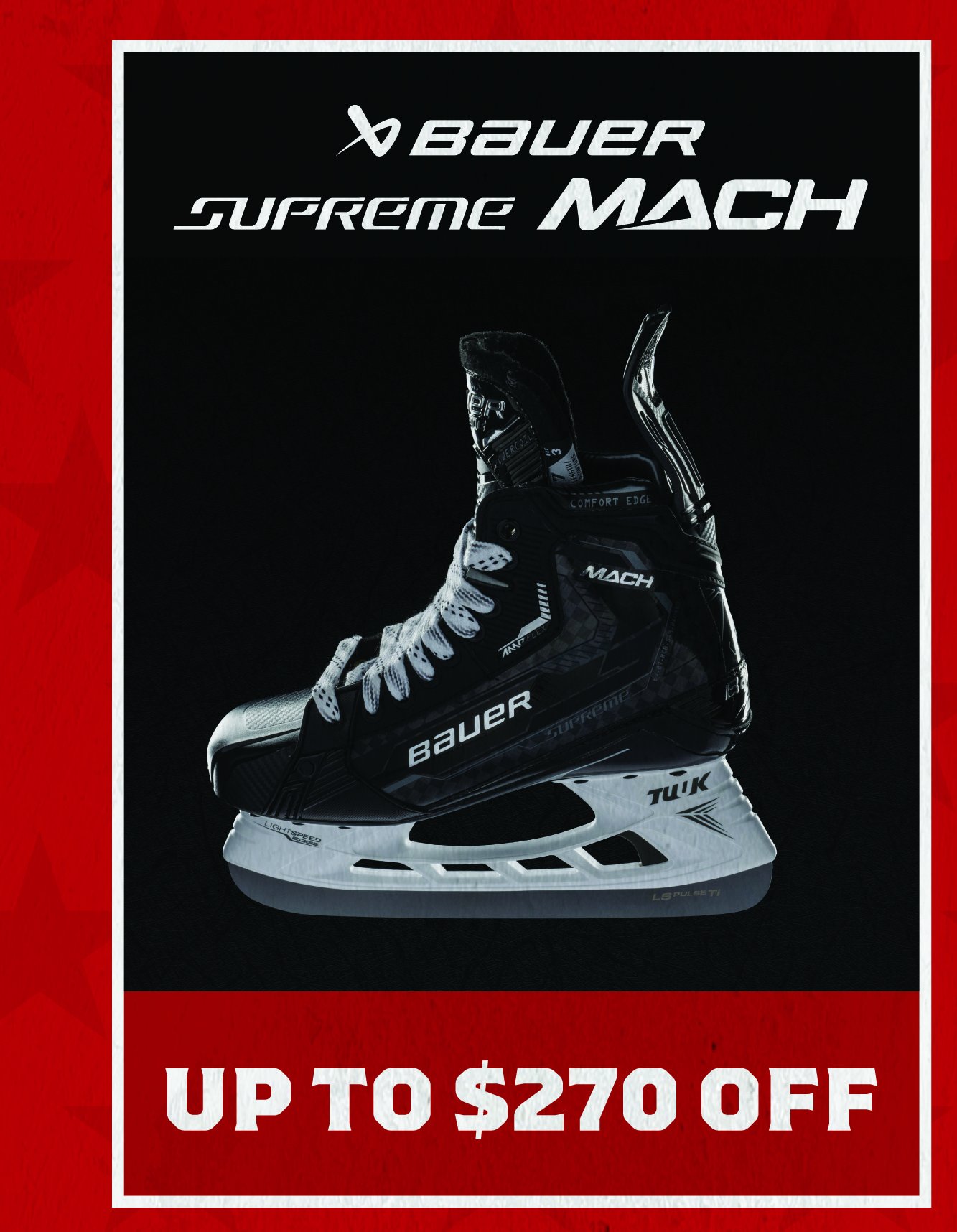 Save On Bauer Supreme Mach Skates