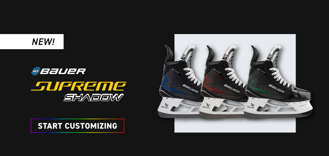 Shop Custom Bauer Supreme Shadow Skates