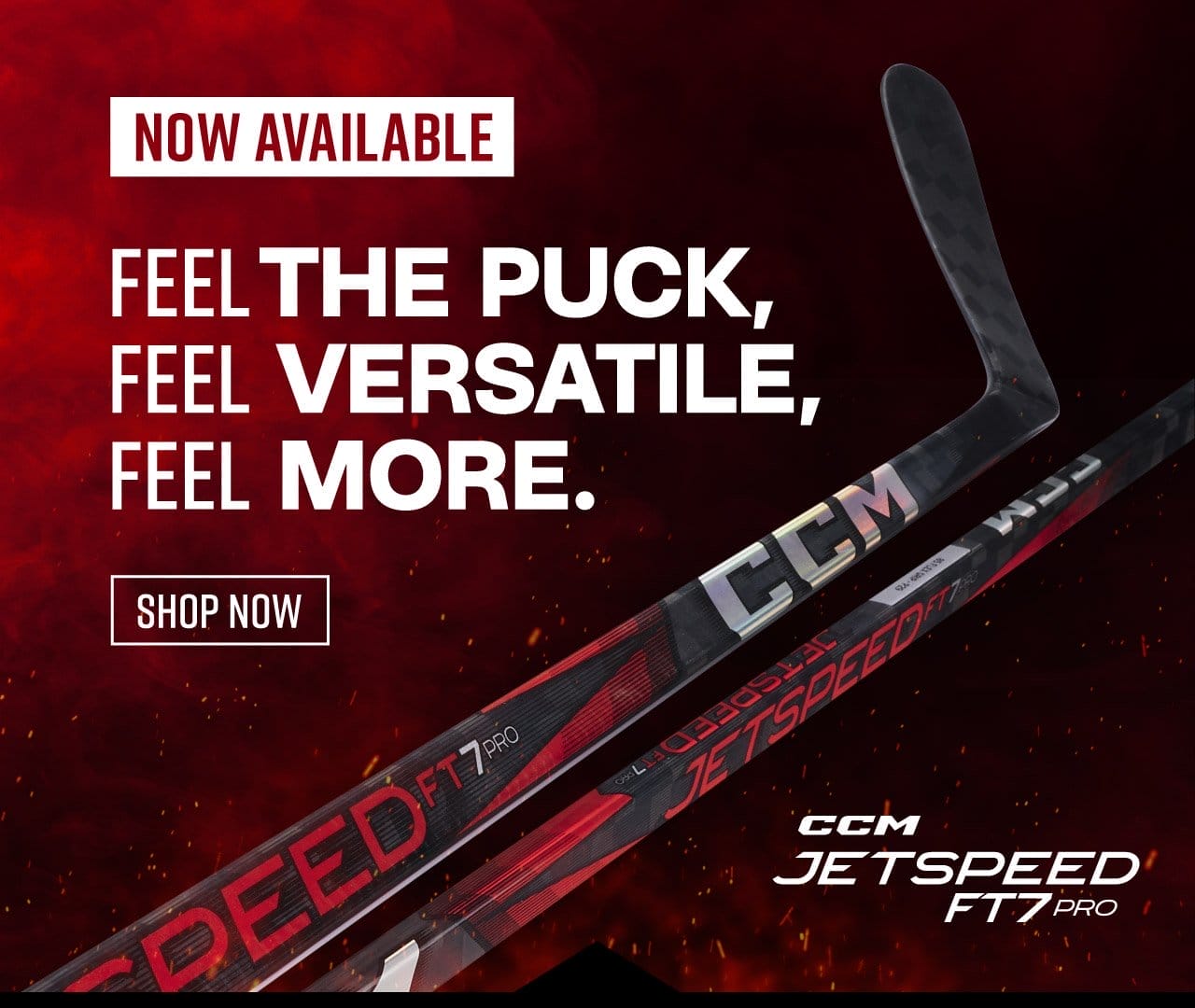 Shop The New CCM JetSpeed FT7 Pro Sticks