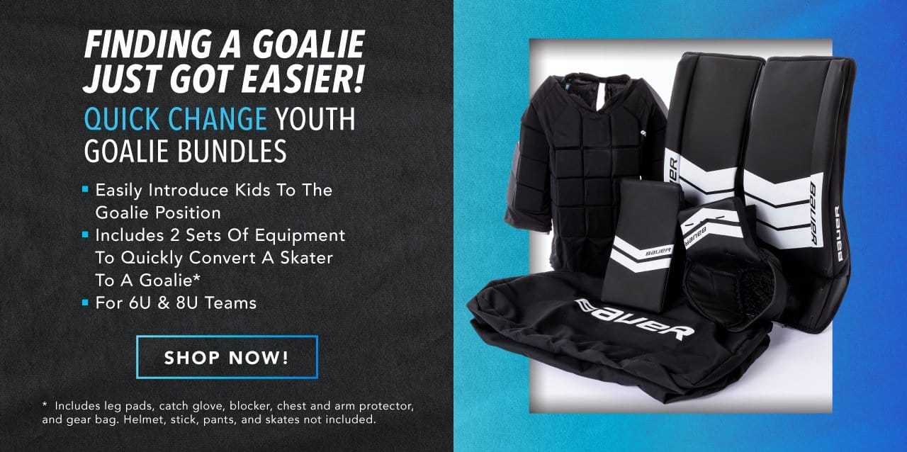 Shop Quick Change Goalie Packages