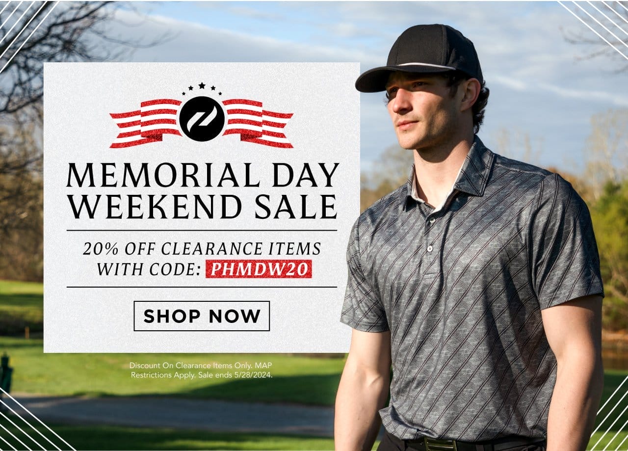 Shop Memorial Day Weekend Apparel Savings