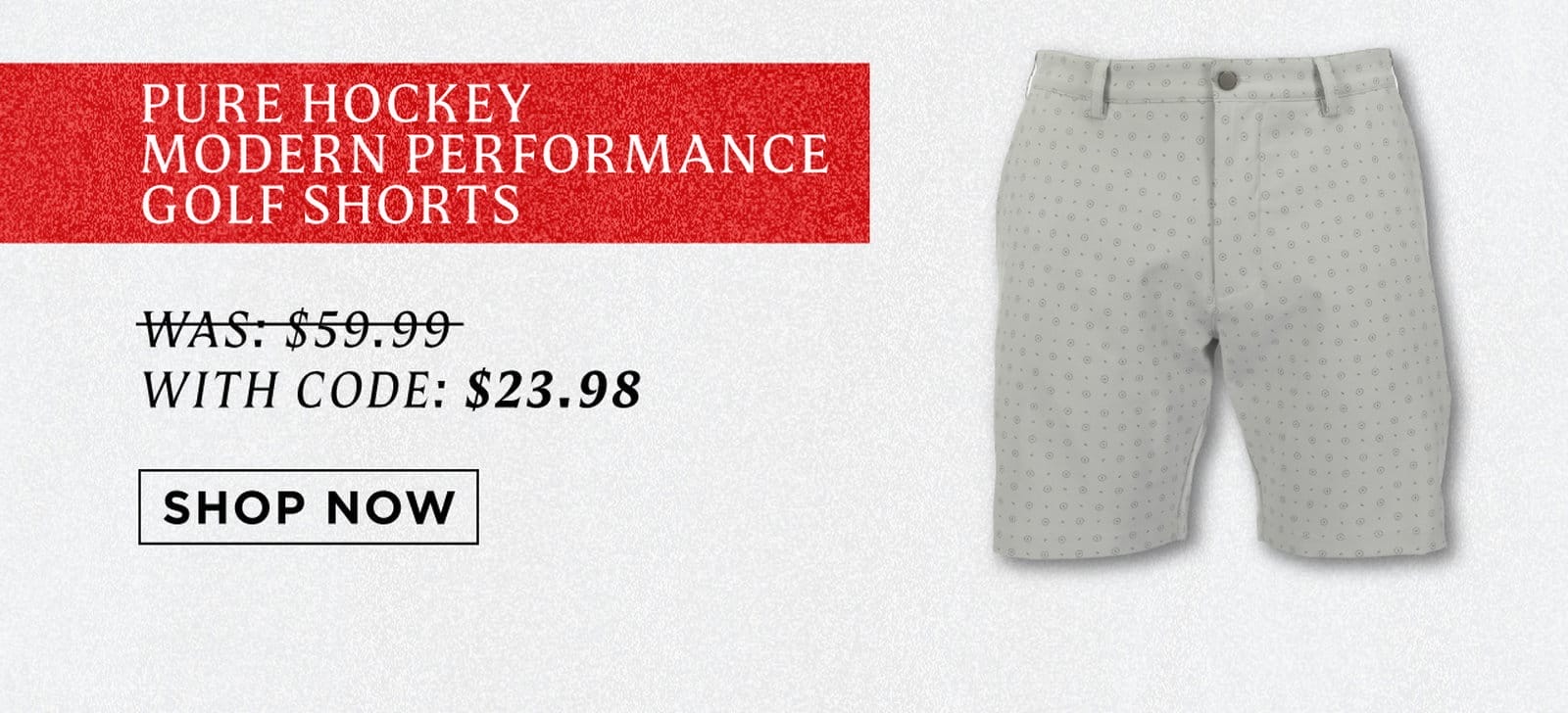 Save On Pure Hockey Modern Performance Golf Shorts