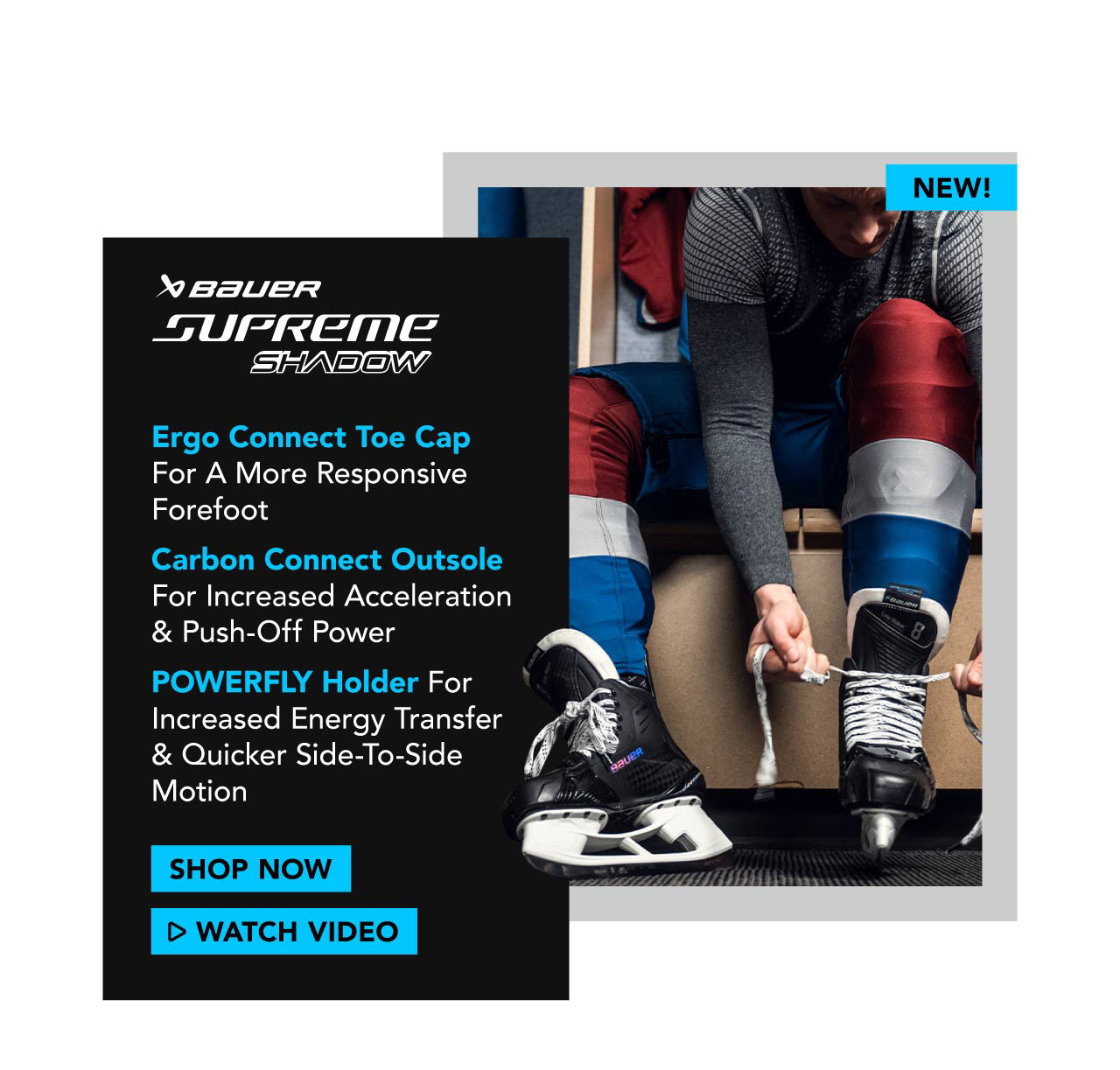 Shop Bauer Supreme Shadow Skates