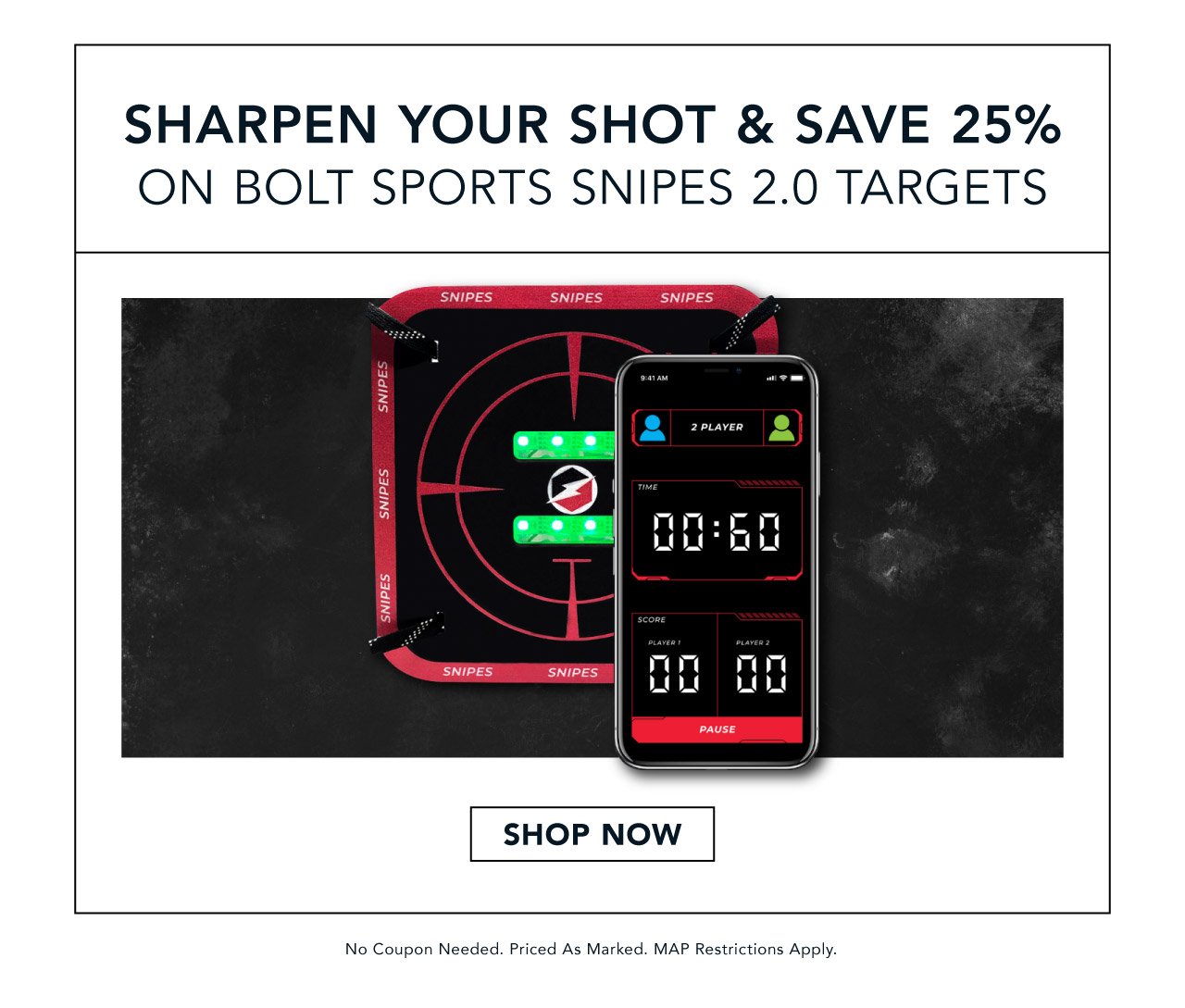 B7 - Save On Bolt Sports Snipes 2.0 Shooting Targets